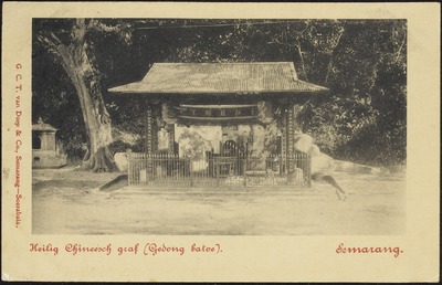pemakaman tionghoa gedong batu 1890 - 1910 @kitlv