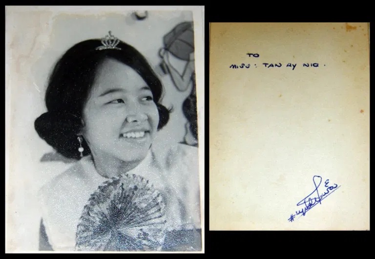 To Miss Tan Ay Nio. Foto didapat di salah satu rumah yang dibongkar di Pecinan Lasem, 2010. (Foto Silvia Galikano)